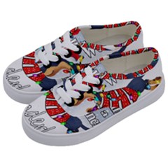 Weiner T- Shirt Walking In A Weiner Wonderland T- Shirt (1) Kids  Classic Low Top Sneakers by ZUXUMI