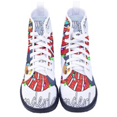 Weiner T- Shirt Walking In A Weiner Wonderland T- Shirt (1) Women s High-top Canvas Sneakers by ZUXUMI