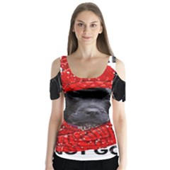 Black Hole T- Shirt Planet Eater Colour T- Shirt Butterfly Sleeve Cutout T-shirt 