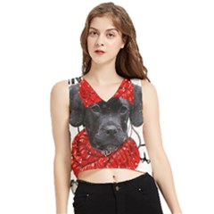 Black Hole T- Shirt Planet Eater Colour T- Shirt V-neck Cropped Tank Top