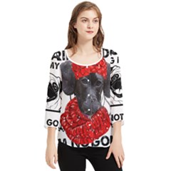 Black Hole T- Shirt Planet Eater Colour T- Shirt Chiffon Quarter Sleeve Blouse