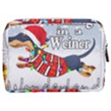 Weiner T- Shirt Walking In A Weiner Wonderland T- Shirt (1) Weiner T- Shirt Walking In A Weiner Wonderland T- Shirt Make Up Pouch (Medium) View2