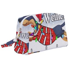 Weiner T- Shirt Walking In A Weiner Wonderland T- Shirt (1) Weiner T- Shirt Walking In A Weiner Wonderland T- Shirt Wristlet Pouch Bag (large) by ZUXUMI