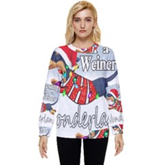 Weiner T- Shirt Walking In A Weiner Wonderland T- Shirt (1) Weiner T- Shirt Walking In A Weiner Wonderland T- Shirt Hidden Pocket Sweatshirt by ZUXUMI