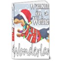 Weiner T- Shirt Walking In A Weiner Wonderland T- Shirt (1) Weiner T- Shirt Walking In A Weiner Wonderland T- Shirt 8  x 10  Hardcover Notebook View1