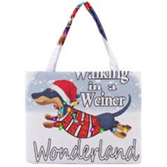 Weiner T- Shirt Walking In A Weiner Wonderland T- Shirt (1) Weiner T- Shirt Walking In A Weiner Wonderland T- Shirt Welder T- Shirt Funny Welder T- Shirt Mini Tote Bag by ZUXUMI