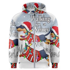 Weiner T- Shirt Walking In A Weiner Wonderland T- Shirt (1) Weiner T- Shirt Walking In A Weiner Wonderland T- Shirt Welder T- Shirt Funny Welder T- Shirt Men s Zipper Hoodie by ZUXUMI