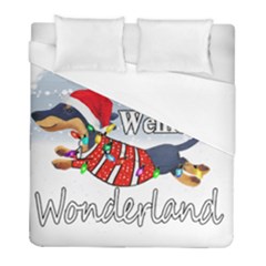 Weiner T- Shirt Walking In A Weiner Wonderland T- Shirt (1) Weiner T- Shirt Walking In A Weiner Wonderland T- Shirt Welder T- Shirt Funny Welder T- Shirt Duvet Cover (full/ Double Size) by ZUXUMI