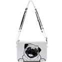 Black Pug Dog If I Cant Bring My Dog I T- Shirt Black Pug Dog If I Can t Bring My Dog I m Not Going Double Gusset Crossbody Bag View2