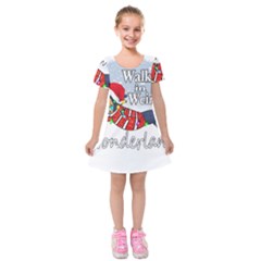 Weiner T- Shirt Walking In A Weiner Wonderland T- Shirt (1) Kids  Short Sleeve Velvet Dress by ZUXUMI