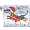 Weiner T- Shirt Walking In A Weiner Wonderland T- Shirt (1) Canvas Cosmetic Bag (XXXL) View1