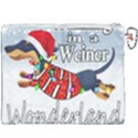 Weiner T- Shirt Walking In A Weiner Wonderland T- Shirt (1) Canvas Cosmetic Bag (XXXL) View2