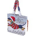 Weiner T- Shirt Walking In A Weiner Wonderland T- Shirt (1) Drawstring Tote Bag View1