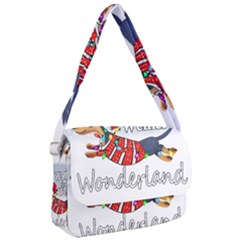 Weiner T- Shirt Walking In A Weiner Wonderland T- Shirt (1) Courier Bag by ZUXUMI