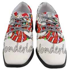 Weiner T- Shirt Walking In A Weiner Wonderland T- Shirt (1) Women Heeled Oxford Shoes by ZUXUMI