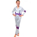 Arts Kids  Satin Long Sleeve Pajamas Set View1