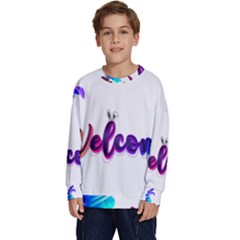 Arts Kids  Crewneck Sweatshirt by Internationalstore