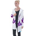 Arts Longline Hooded Cardigan View1