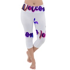 Arts Lightweight Velour Capri Yoga Leggings by Internationalstore