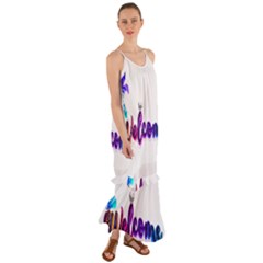 Arts Cami Maxi Ruffle Chiffon Dress by Internationalstore