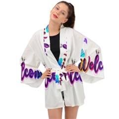 Arts Long Sleeve Kimono by Internationalstore