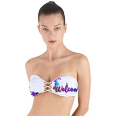 Arts Twist Bandeau Bikini Top by Internationalstore