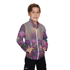 Floral Blossoms  Kids  Windbreaker by Internationalstore