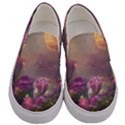 Floral Blossoms  Men s Canvas Slip Ons View1