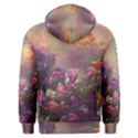 Floral Blossoms  Men s Overhead Hoodie View2