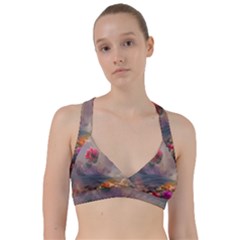 Floral Blossoms  Sweetheart Sports Bra by Internationalstore