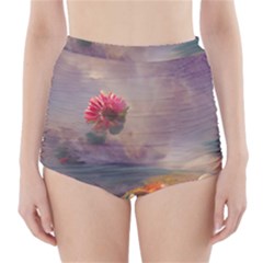 Floral Blossoms  High-waisted Bikini Bottoms by Internationalstore