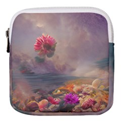 Floral Blossoms  Mini Square Pouch by Internationalstore