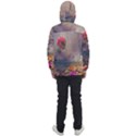 Floral Blossoms  Men s Front Pocket Pullover Windbreaker View2