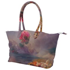 Floral Blossoms  Canvas Shoulder Bag