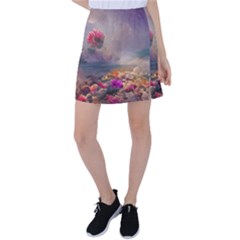 Floral Blossoms  Tennis Skirt by Internationalstore