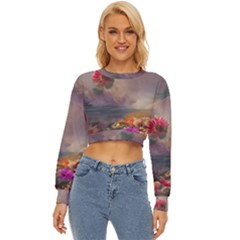 Floral Blossoms  Lightweight Long Sleeve Sweatshirt by Internationalstore