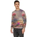 Floral Blossoms  Men s Fleece Sweatshirt View2