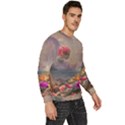 Floral Blossoms  Men s Fleece Sweatshirt View3