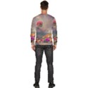 Floral Blossoms  Men s Fleece Sweatshirt View4