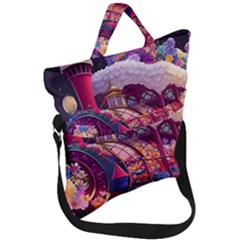 Fantasy  Fold Over Handle Tote Bag by Internationalstore