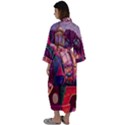 Fantasy  Maxi Satin Kimono View2