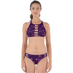 Petal Dot Seamless Pattern Perfectly Cut Out Bikini Set by Pakjumat