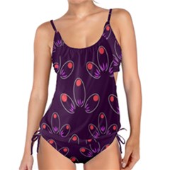 Petal Dot Seamless Pattern Tankini Set by Pakjumat