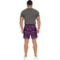 Petal Dot Seamless Pattern Men s Runner Shorts View4