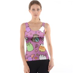 Pusheen Cat Women s Basic Tank Top