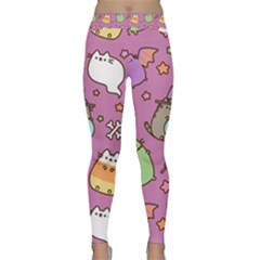 Pusheen Cat Classic Yoga Leggings by Pakjumat