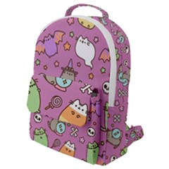 Pusheen Cat Flap Pocket Backpack (small)