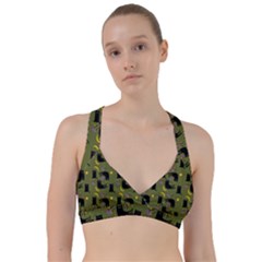 Cat Cartoon Cats Animal Pattern Sweetheart Sports Bra by Pakjumat