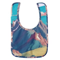 Mountain Mount Fuji Baby Bib by Pakjumat