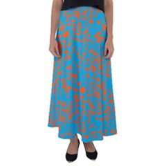 Animal Print Pattern Flared Maxi Skirt by Pakjumat